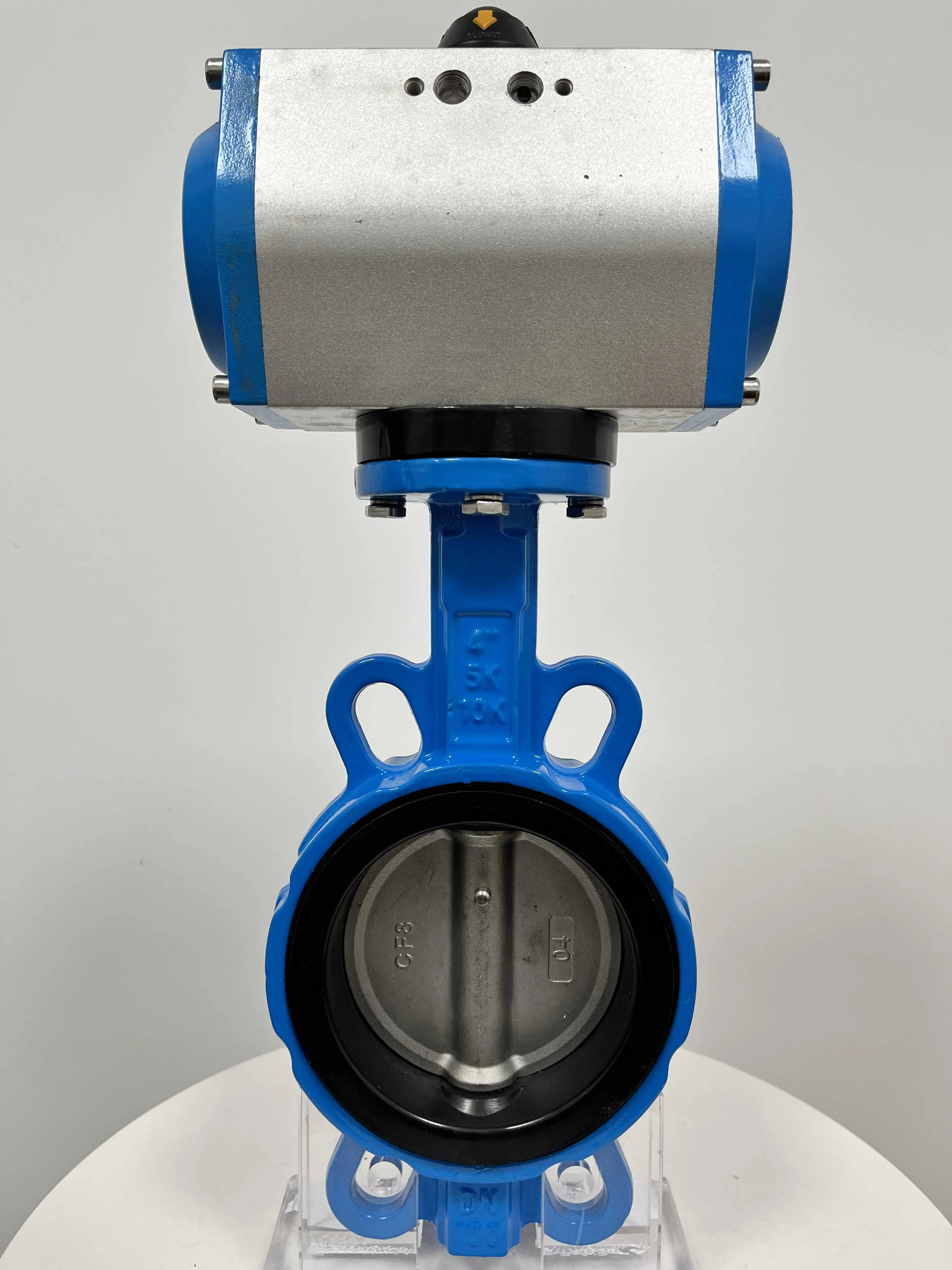 ПТФЭ пропорциональный моторизованный электрический клапан привод 8 дюймов 110 В 3