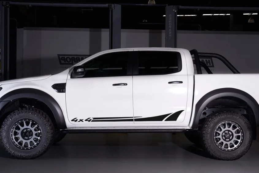 

For 2 Pcs vinyl stickers set for car and other surfaces, beautiful side stripes