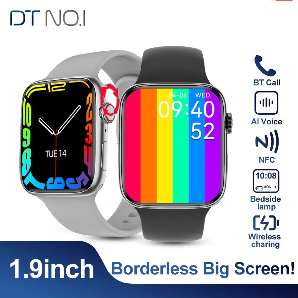 

Смарт-часы DTNO.1 7 DT7 MAX мужские, Сенсорный Экран 1,9 дюйма, GPS