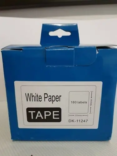 

Не OEM, нефирменная термоэтикетка DK11247 -103x164 мм-1/2/3/6/9 PK с катушкой