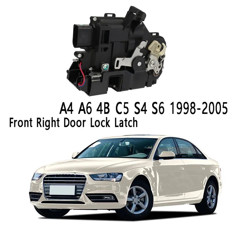 

Защелка замка передней правой двери 4B1837016G для Audi A4 A6 4B C5 S4 S6 1998-2005