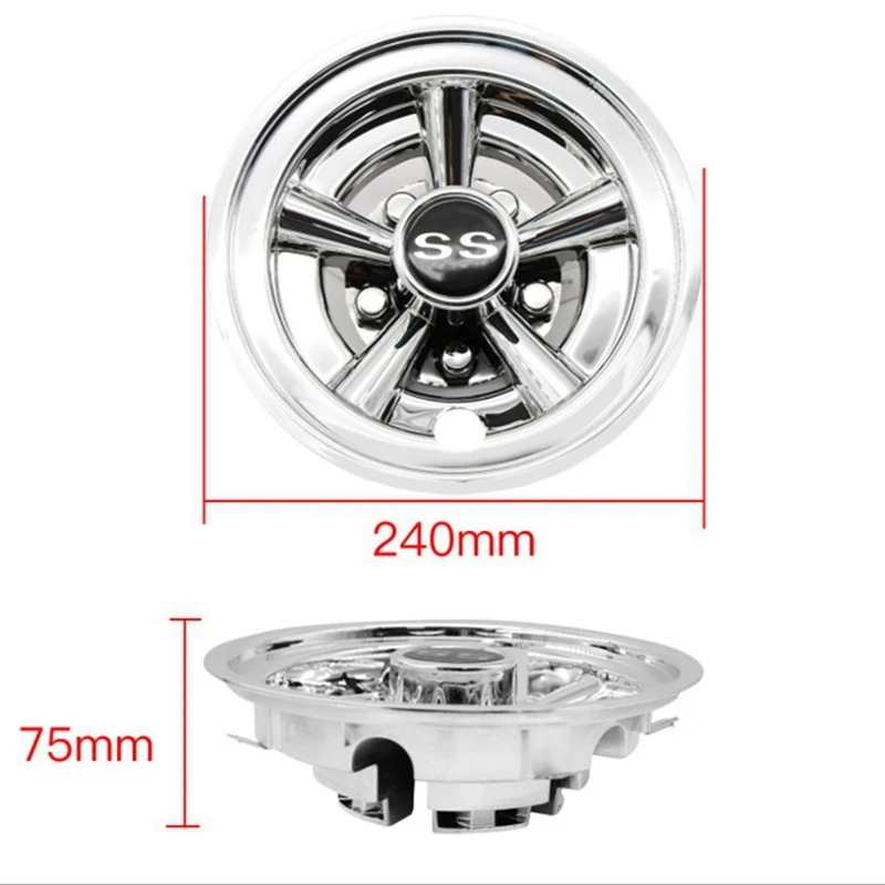 6 шт. колпачки на колесики для гольф-мобиля 8 дюймов