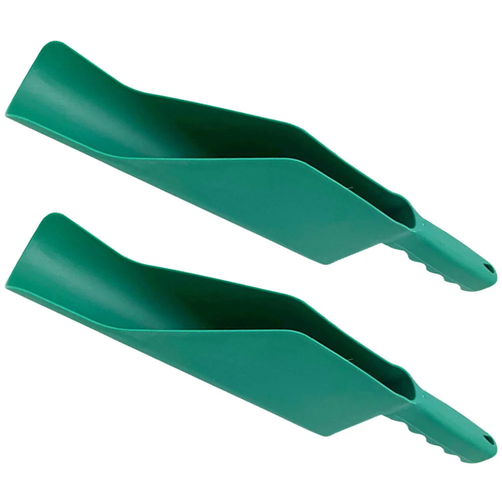 

2 Pcs Drain Cleaning Spoon Handle Gutter Scoop Convenient Tool Supplies Metal Home