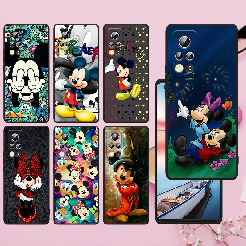 

Disney Mickey And Minne Fashion For Honor Play 3E 10X 10i 10 9X 9C 9S 9A 9 8X 8A 7C 7S Black Soft Silicone Phone Case Funda Capa