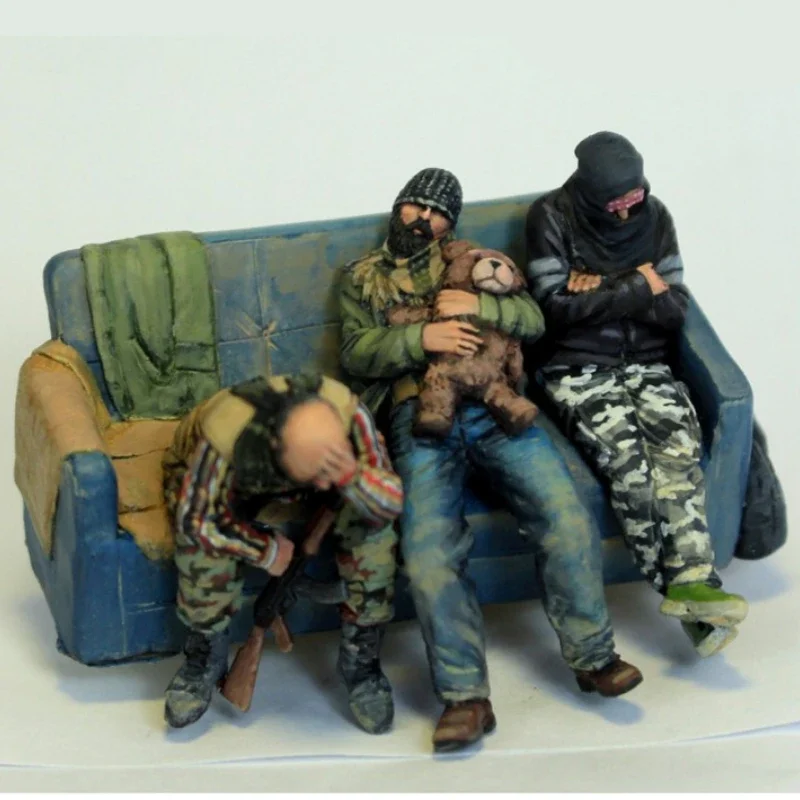 Фото Наборы моделей из смолы в масштабе 1/35 NAP Sleep Hobby, миниатюрная скульптура в разобранном виде и неокрашенная 943