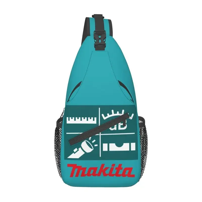 

Casual Makitas Mobile Tools Sling Crossbody Backpack Men Shoulder Chest Bag for Traveling