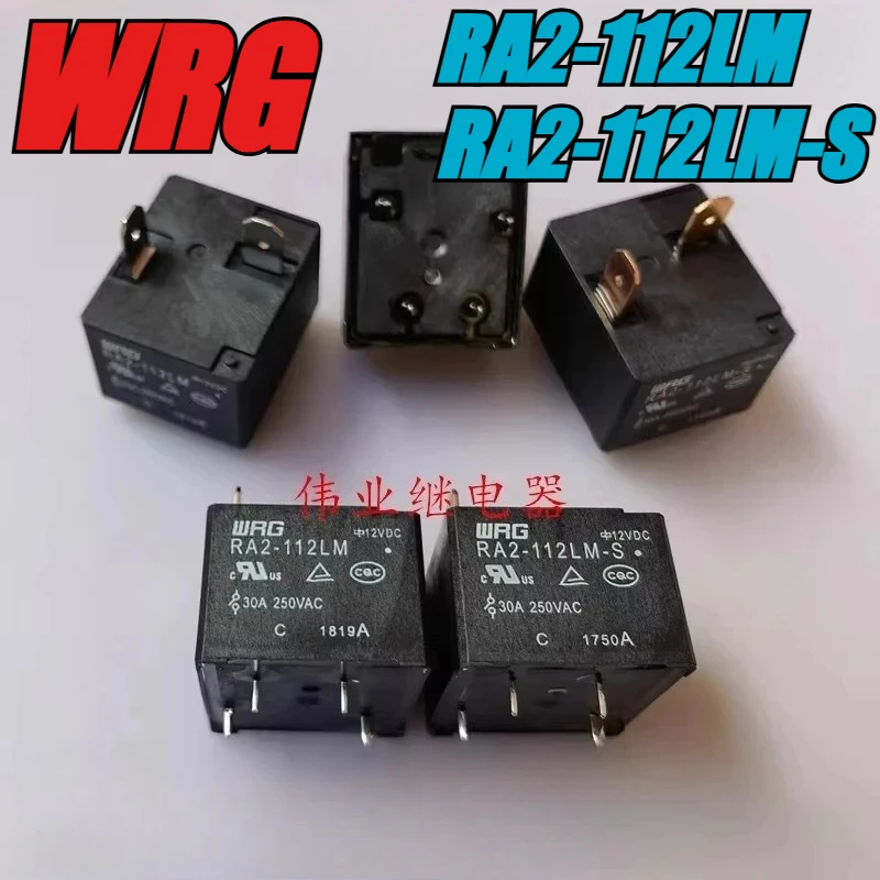 

(Совершенно новый оригинал) 1 шт./лот 100% оригинальное реле:RA2-112LM RA2-112LM-S 12 В 30 А реле кондиционера реле водонагревателя