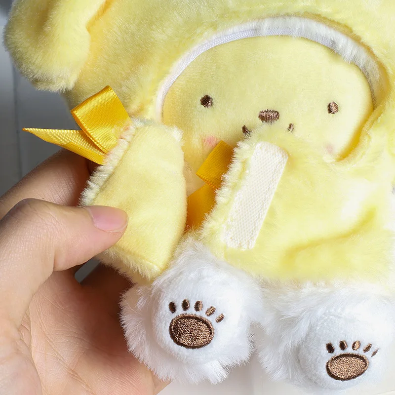 Sanrio Hangyodon Kuromi Моя Мелодия Hello Kitty милая плюшевая накидка кукла брелок кавайная