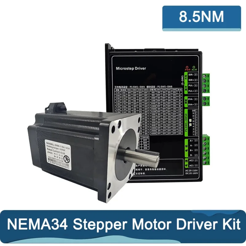 Драйвер шагового двигателя NEMA34 комплект драйверов с высоким крутящим моментом 8 5