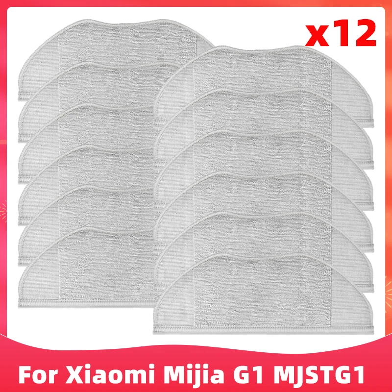 

Mop Cloths Rags for Xiaomi Mijia Mi Robot Vacuum-Mop Essential G1 MJSTG1 SKV4136GL Dry Wet Mop Cloth Parts Water Tank Rags