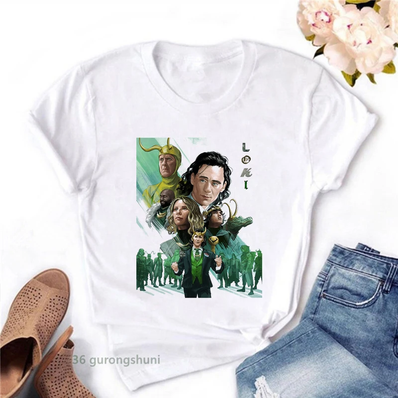 

Funny President Loki T Shirt Tva T-Shirt Tee Top Women'S Clothes Vintage Female Clothing Short Sleeve T-Shirts Streetwear