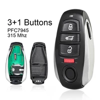 315mhz 31 buttons smart car remote key id46pcf7945 chip auto keys for vw volkswagen touareg 2010 2014 keyless entry system