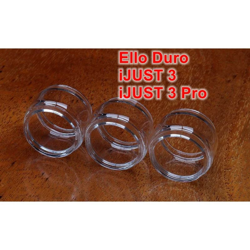 2 шт. сменные трубки iJust 3 для Eleaf Ello Duro  iJust 33 Pro, материал — стекло (art.: 3920d4bd48615) - 3920d4bd48615