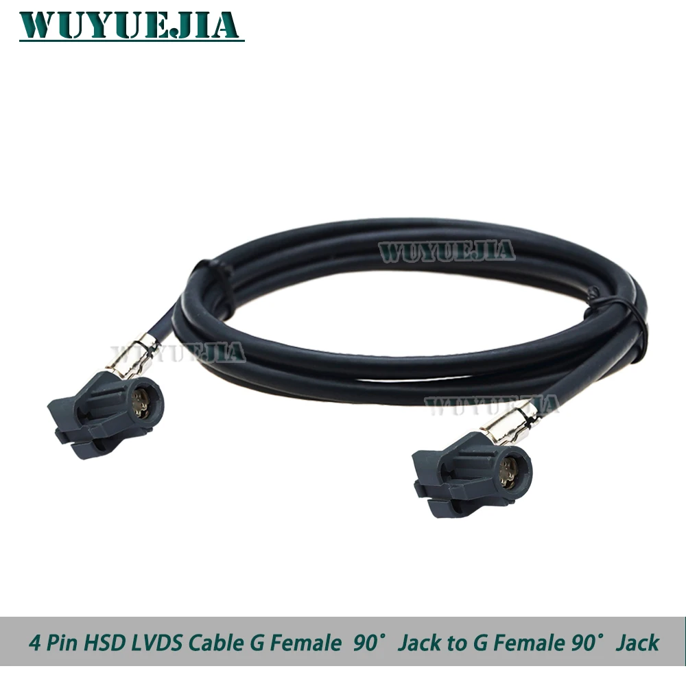 

4-контактное кодирование G разъем под прямым углом 90 ° разъем HSD кабель высокоскоростной LVDS HSD кабель 4 ядра 535 стандарт 0,1 ~ 10 м