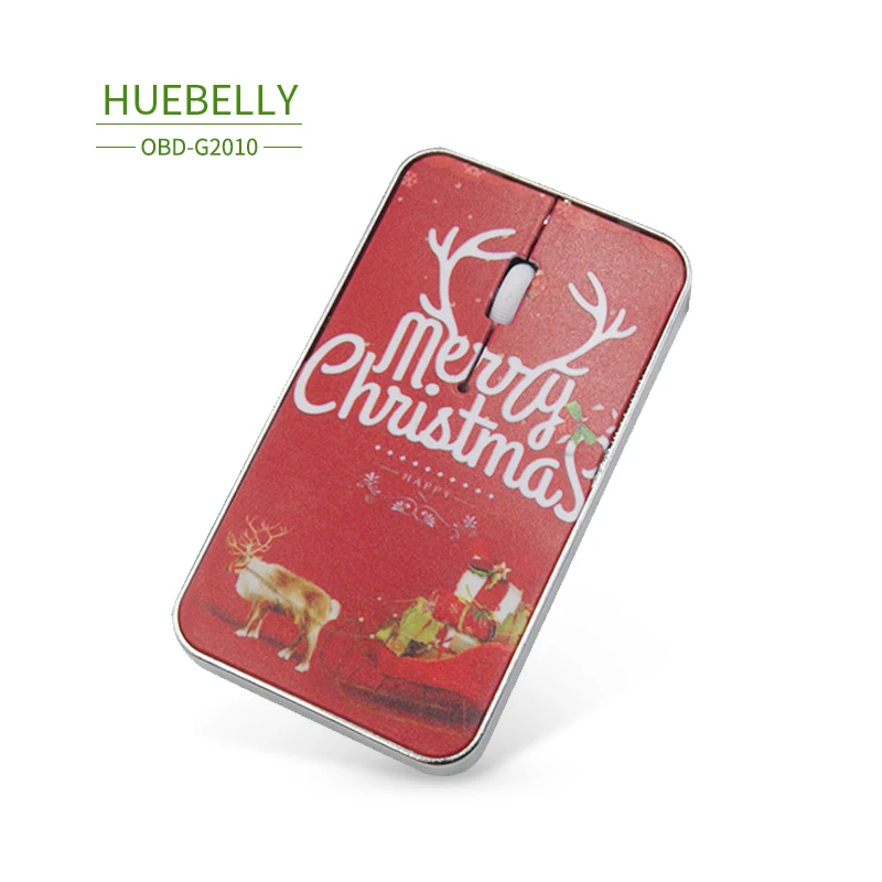 

HUEBELLY OBD G2010 Foreign Trade Office Wireless Photoelectric Mouse Ultra Thin Creative Gift Computer Notebook Can Customized