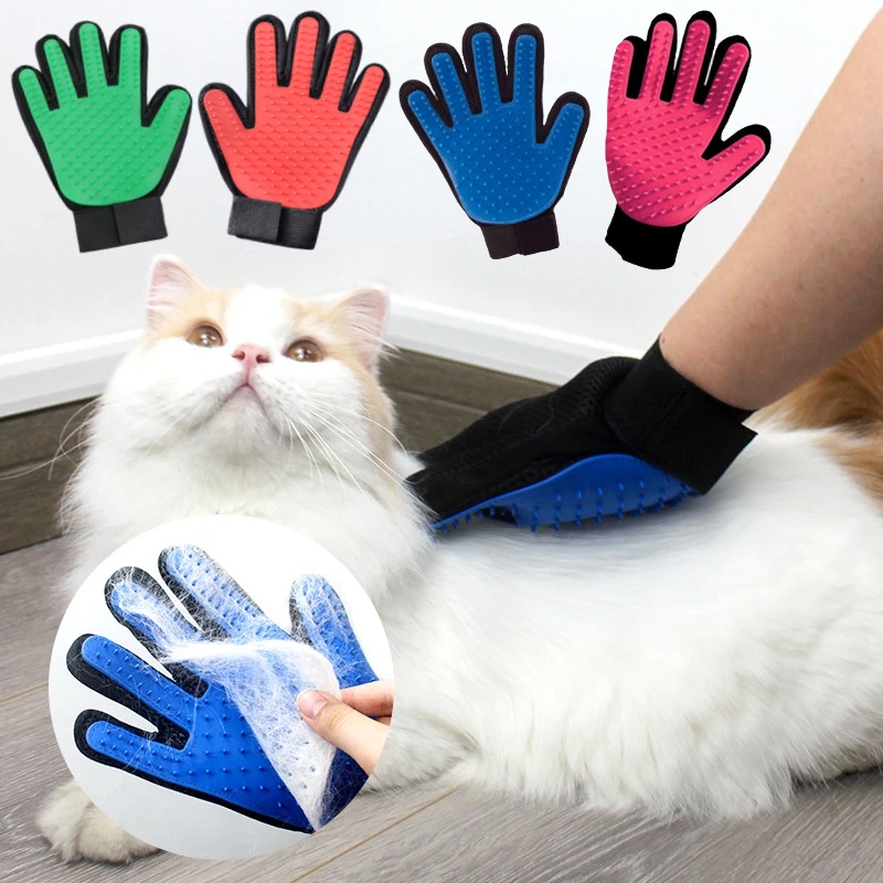 

Перчатка для ухода за собаками, массажная перчатка для вычесывания кошек и собак