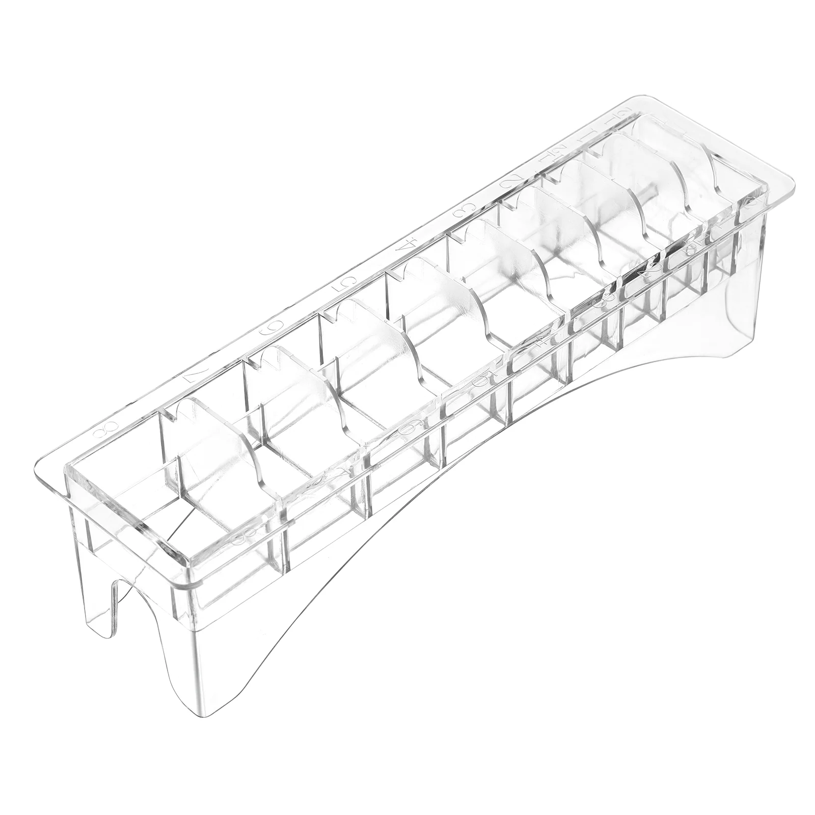 

1 Pc Hair Trimmer Storage Box Haircut Container Limit Comb Storage Box Hair Clipper Storage Box Guide Comb Storage Box