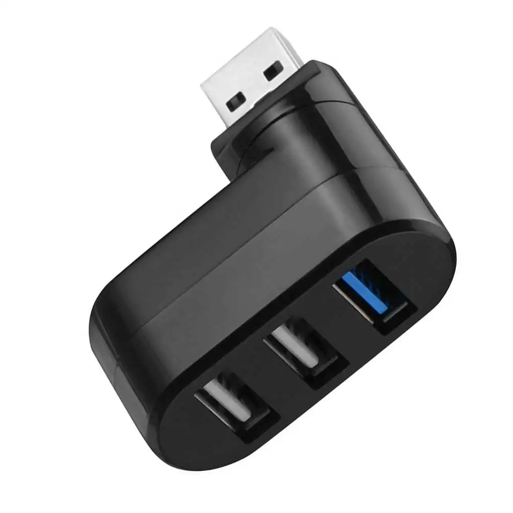 3-портовый Разветвитель USB B3 0, легкий разветвитель USB2 0, разветвитель для