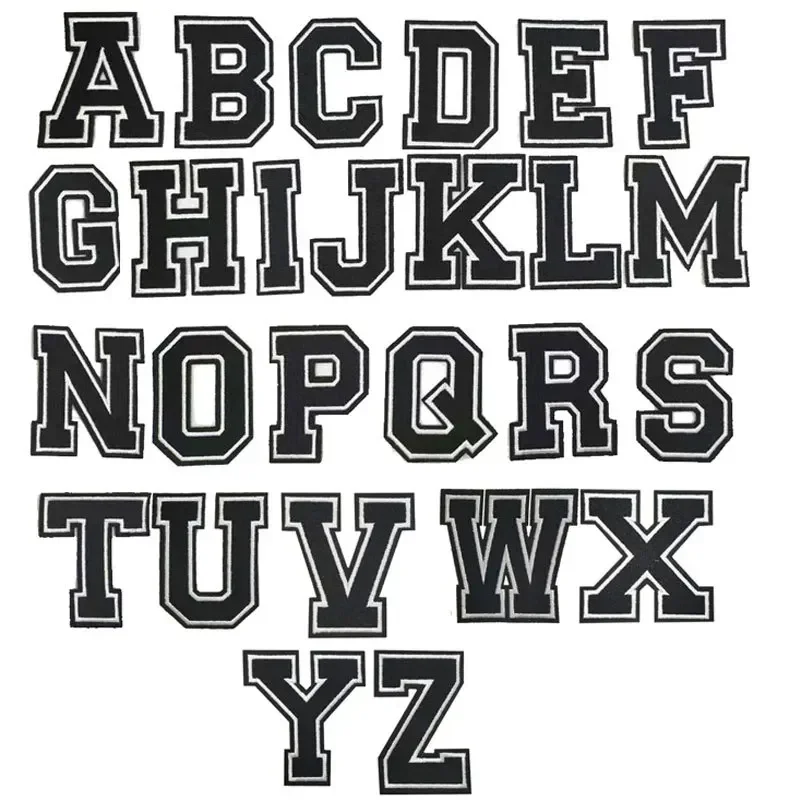 2 шт. 11 3 см полностью вышитые буквы железная нашивка Джерси аппликация униформа