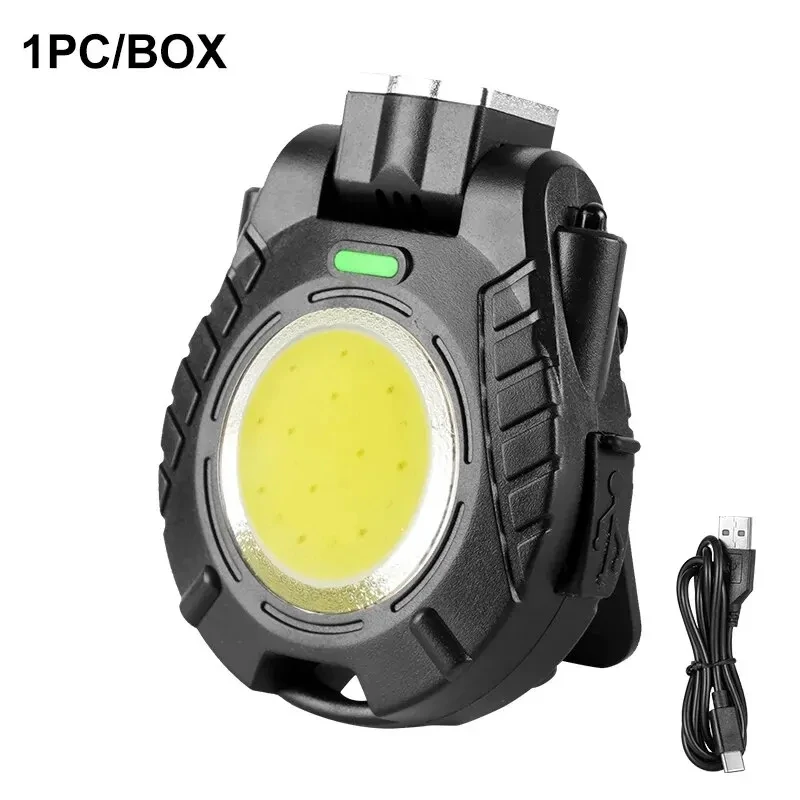 

COB фонарик с датчиком волны зеленый