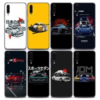 sports car jdm drift phone case for samsunga10 e s a20 a30 a30s a40 a50 a60 a70 a80 a90 5g a7 a8 soft silicone