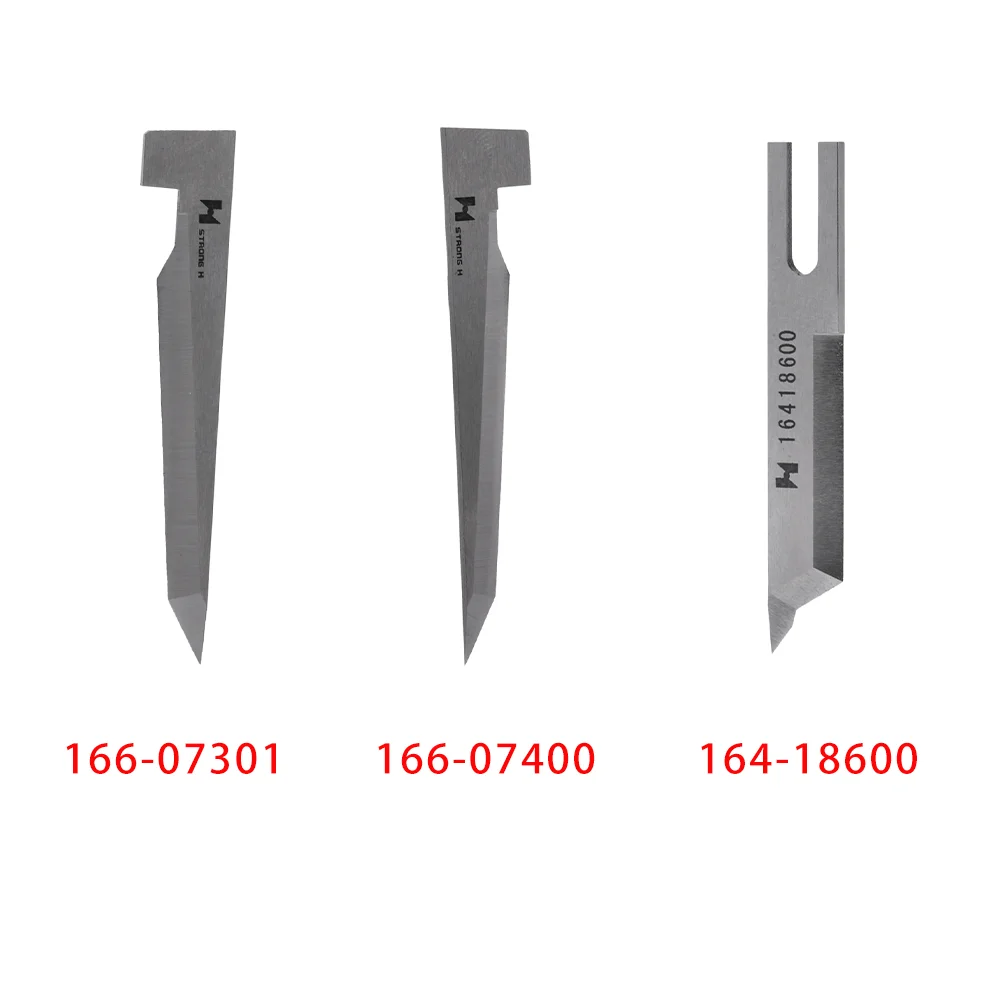 

Industrial Sewing Machine Spare Part Blade StrongH Brand 164-18600 166-07301 166-07400 For APW-195 Knife Cutter