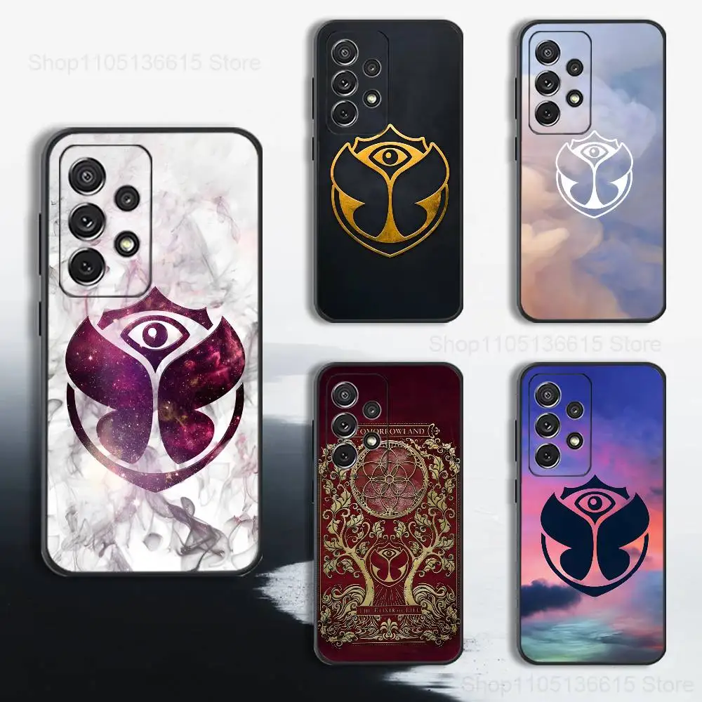 Фото Чехол Music T-TOMORROWLAND для Samsung S21, S20, S10, Plus, S9, S22, S25, Ultra, S24, S23, FE, Lite, мягкий силиконовый, черный №1