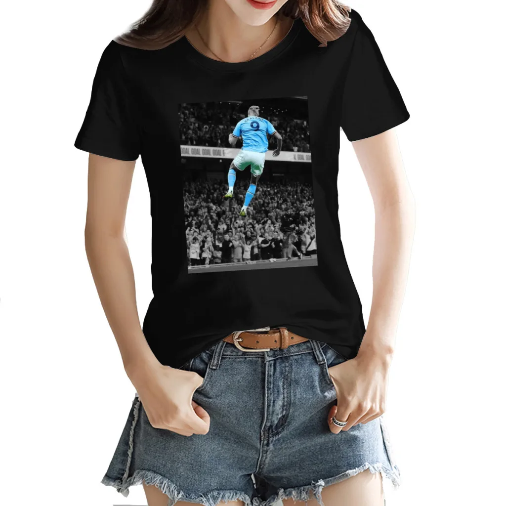 

Soccer Football Team Movement Norway U.K. 32 Erlings and Brauts and Haalands and Hålands Champion Novelty Tshirt
