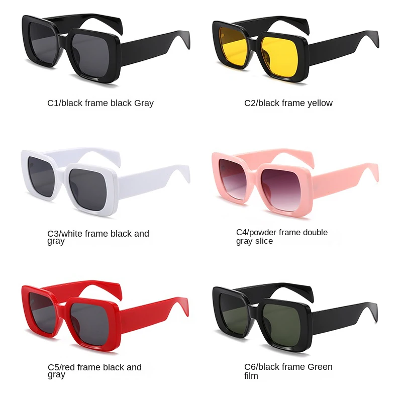 Модные Винтажные Солнцезащитные очки в большой оправе модные черные