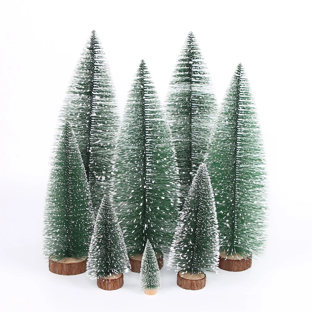 Christmas Decorations Mini Trees Can be placed on desks chairs dining tables TV cabinets