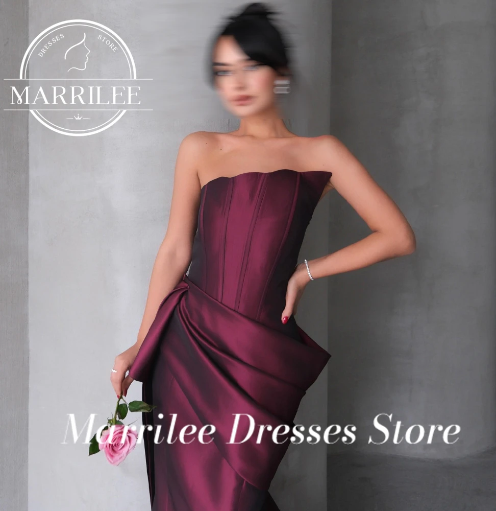 Магазин Marrilee Dresses Изысканное вечернее платье русалки без бретелек по