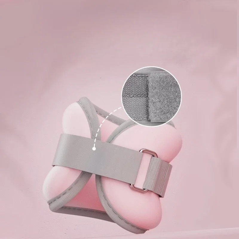 1 пара утяжелителей для лодыжек регулируемый мягкий железный песок браслет