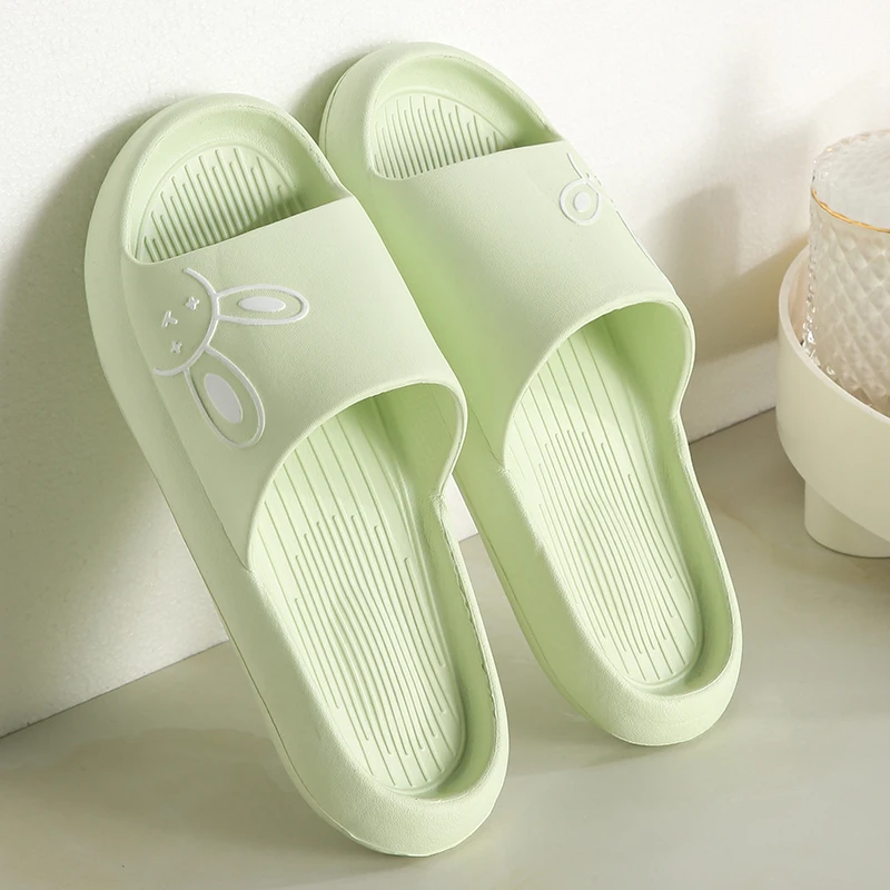 Women Cloud Slippers Summer Thick Platform Woman Sandal Home Bathroom Non-slip Slides Ladies Soft Sole EVA Couple Indoor Slides