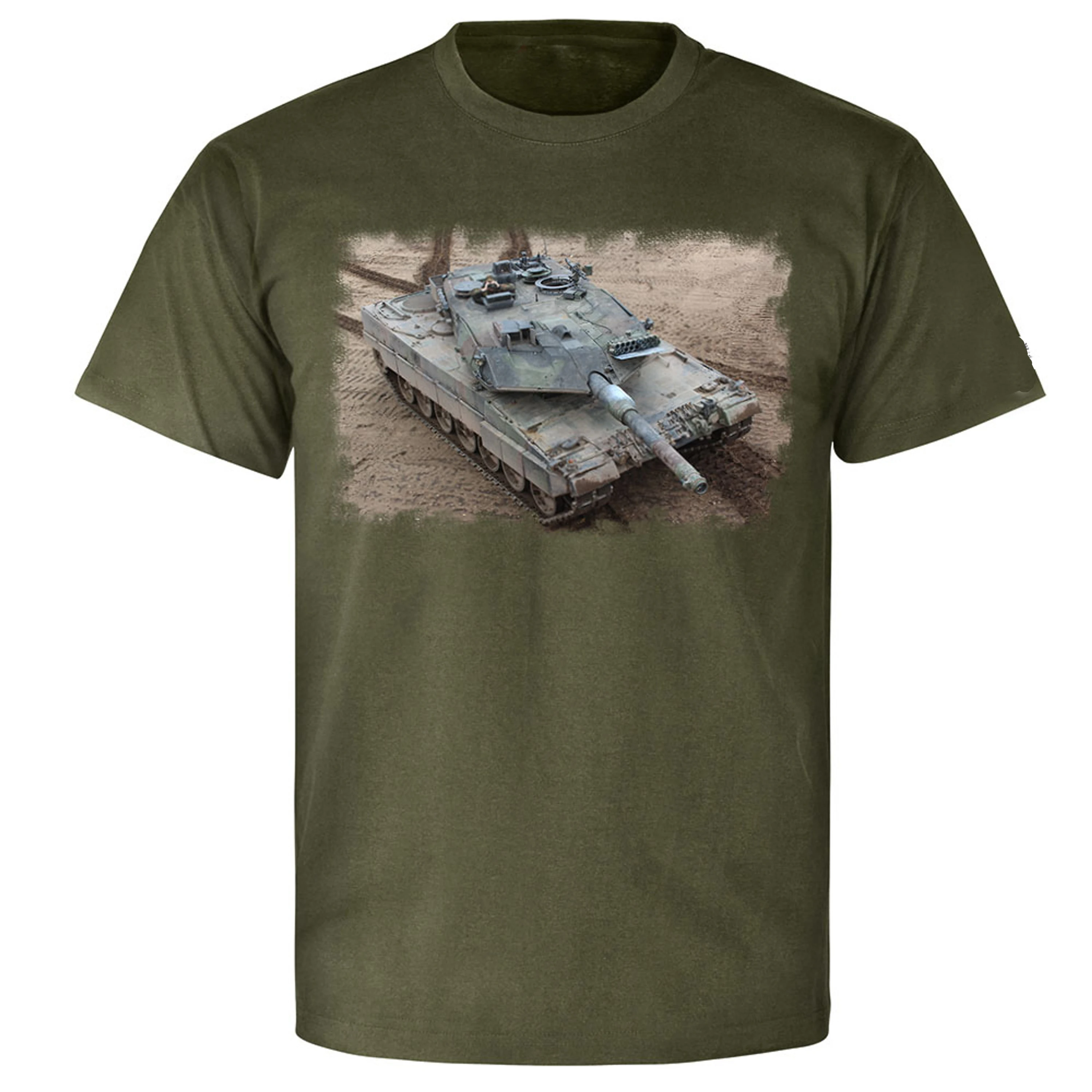 Bundeswehr Leo 2 Tank Leopard Panzer Kampfpanzer T-Shirt. Summer Cotton Short Sleeve O-Neck Unisex T Shirt New S-3XL