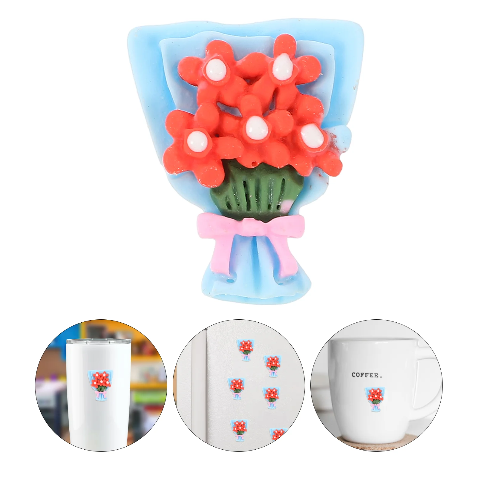 

Creative Phone Case Charms Shell Ornaments DIY Crafts Supply Flower Resin Decor