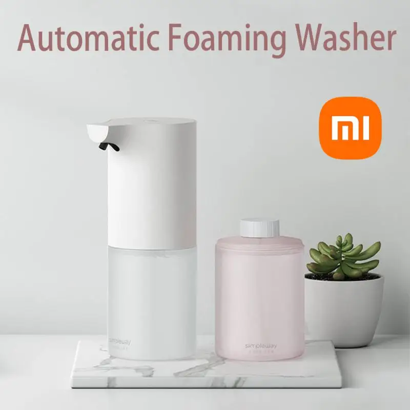 

Original Xiaomi Mijia Automatic Induction Foaming Hand Washer Wash Automatic Soap 0.25s Infrared Sensor For Smart Homes