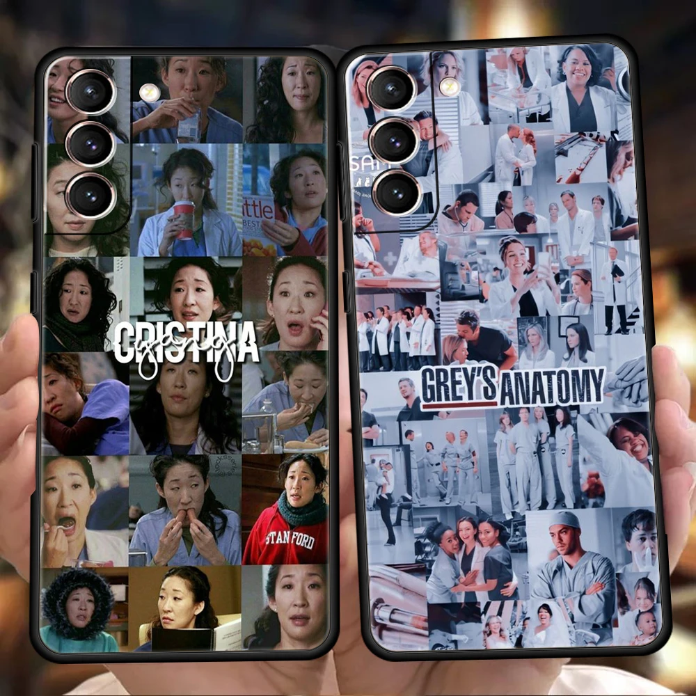 Фото Чехол для телефона Greys Anatomy для Samsung Galaxy S24 S23 S22 S20 S21 FE Ultra S24 S23 S10 S10E S9 S8 Plus 5G, чехол для телефона Fundas Capas №1