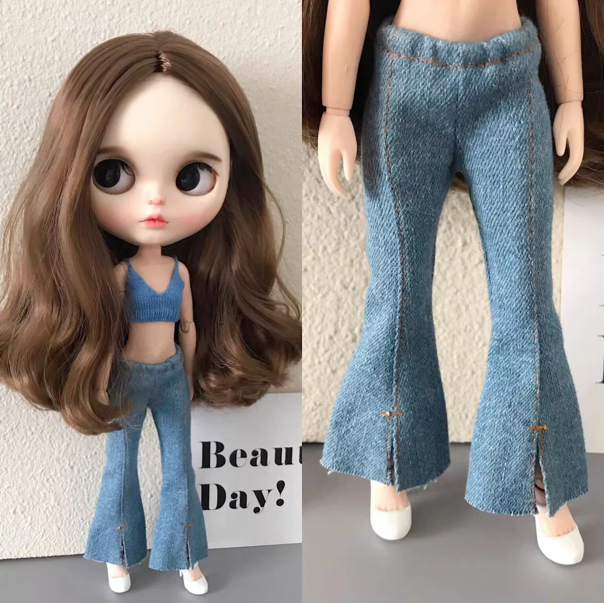 Одежда для куклы Блит брюки OB24 OB27 Azone 19
