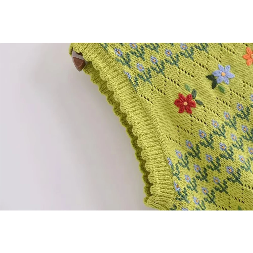 Женский однобортный жилет с V-образным вырезом без рукавов