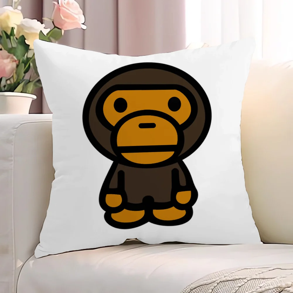 Искусственный Аниме Плюшевый Чехол Для Подушки 45x45 См Декоративная Наволочка