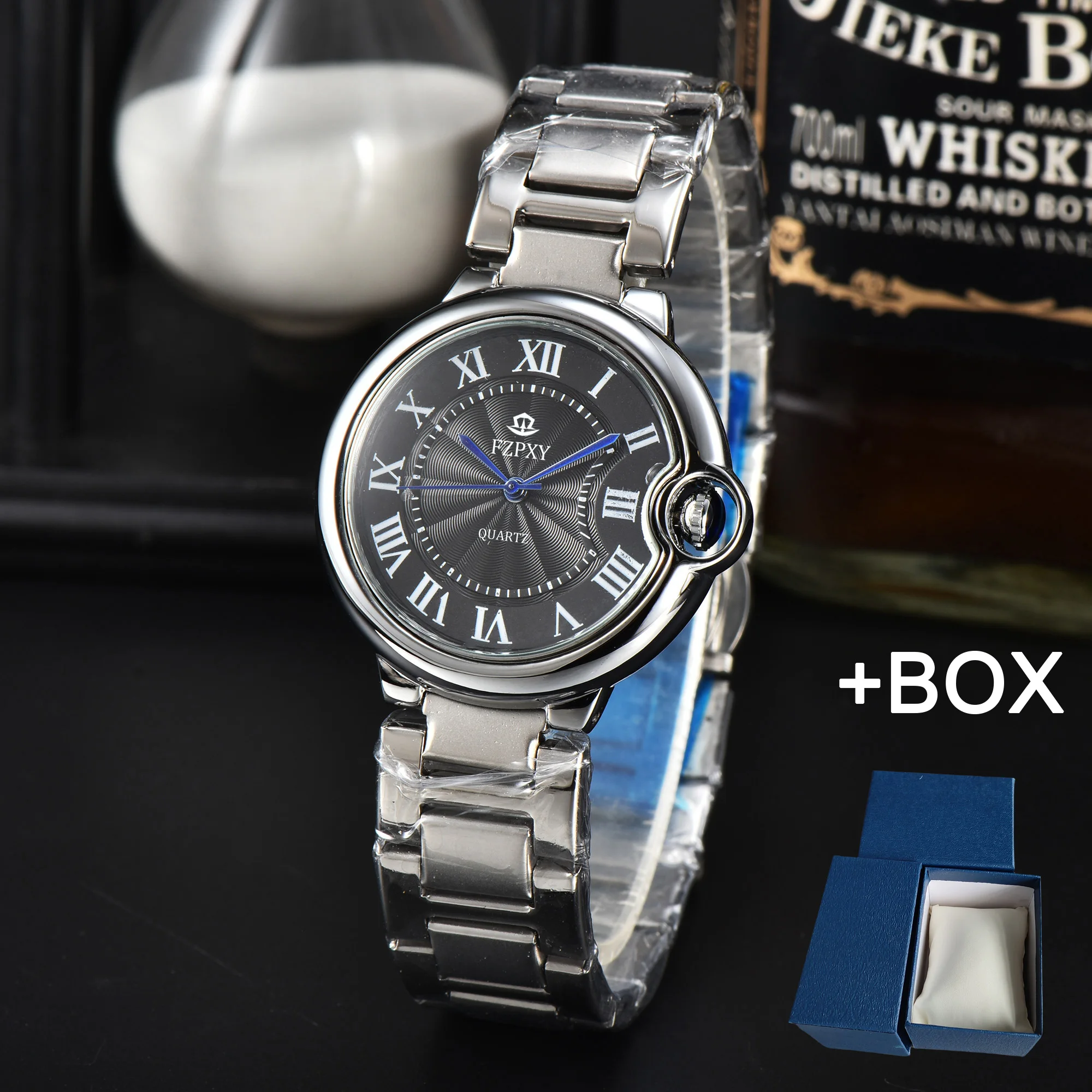 

Top AAA Original Brand Men's Business Leisure Sports Watch Classic Luxury Stainless Steel Quartz Watch