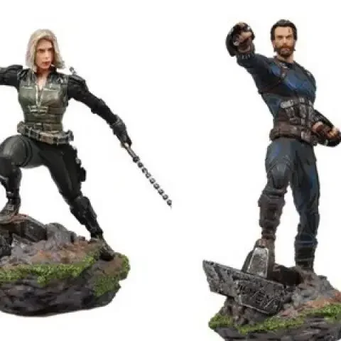 Мстители ARTFX война бесконечности железная студия паук Капитан Америка