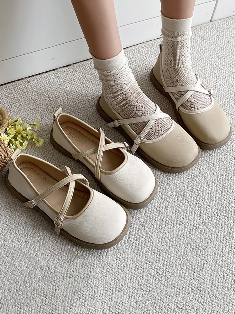 

Summer Shoes Ladies Female Footwear Round Toe 2023 Fashion Women's Casual Sneaker Slip-on Shallow Mouth Soft New Dress Modis Moc