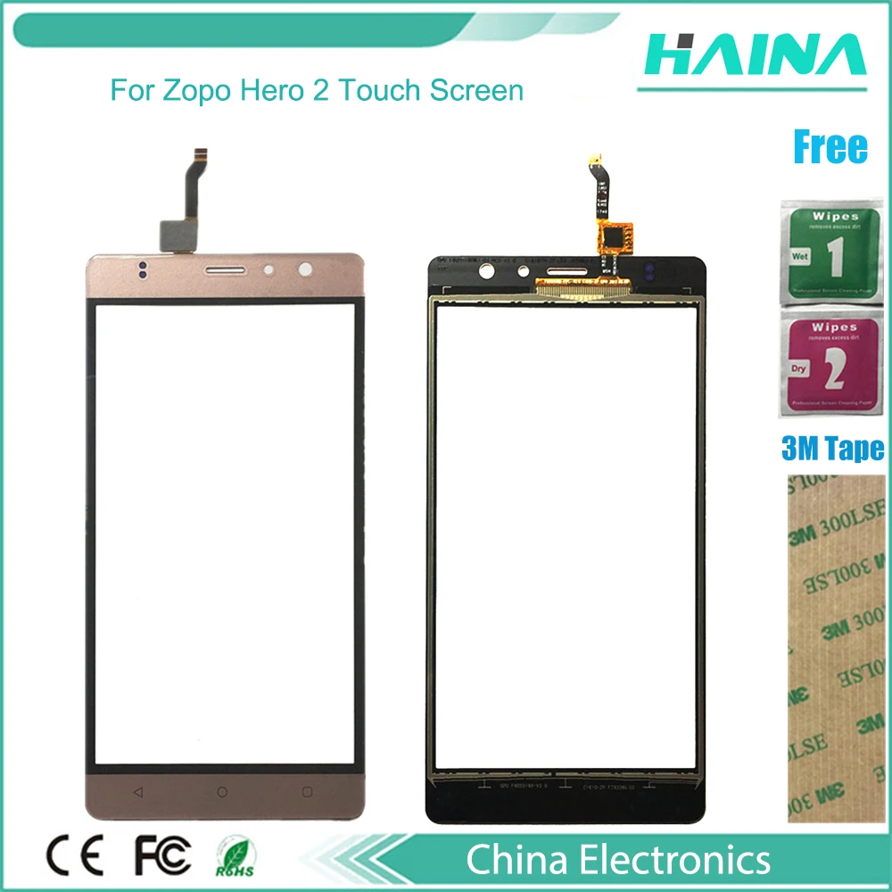 

Высококачественный сенсорный экран для Zopo Hero 2, сменный сенсорный экран с цифровым преобразователем, бесплатная доставка