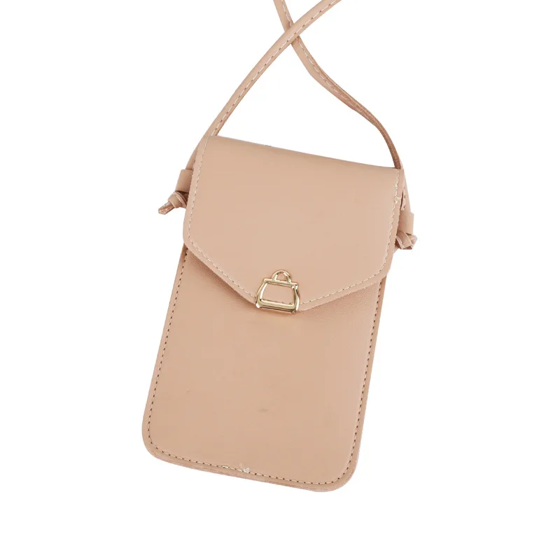 

Fashion Cellphone Shoulder Bag Women PU Leather Crossbody Bag 2022 New Handbag Card Holder Messenger Bag Flap Wallet