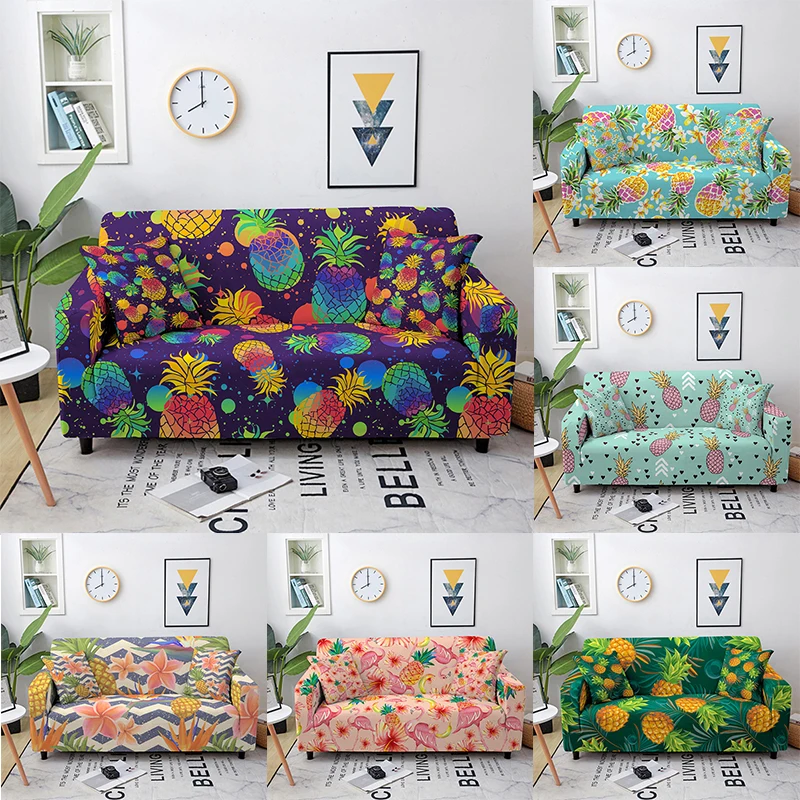 

Разноцветный чехол для дивана с мультяшным рисунком, простой модный декоративный чехол для дивана, аксессуары для дома и чехол для дивана