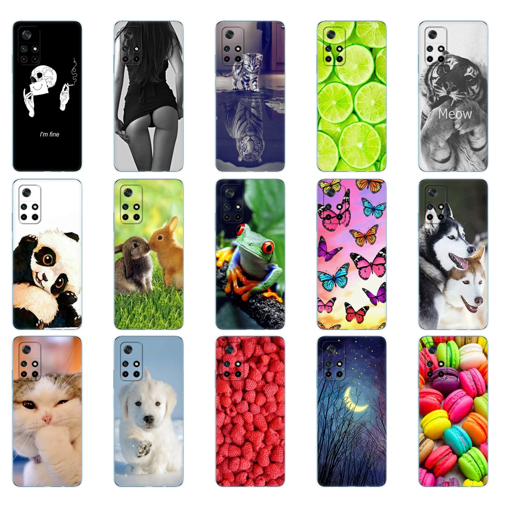 for poco m4 pro 5g case soft silicone tpu back cover for xiaomi poco x4 pro 5g phone cases poco m4 pro 4g 6 6inch shockproof free global shipping