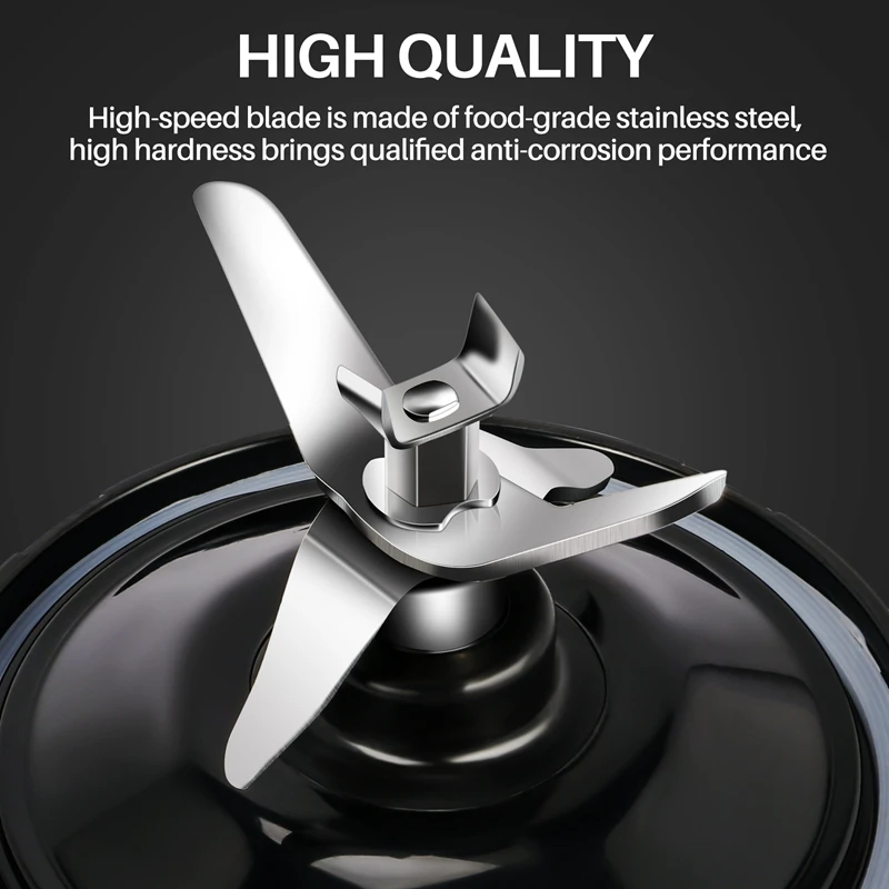 7 лезвий для извлечения плавников детали замены с резиновой шайбой Nutri Ninja Auto IQ BL486