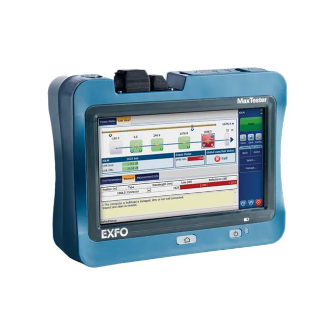 850/1300 нм и 1310/1550 sm ММ EXFO MAX-720C-Q1-QUAD MaxTester 720C доступ OTDR exfo otdr 720c q1