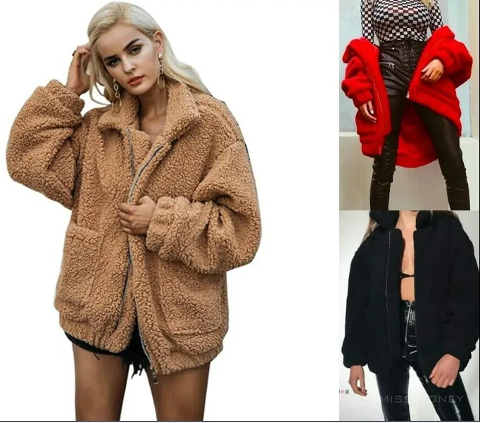 

Casual Coat Women's New Autumn and Winter Fur Plush Loose Coat